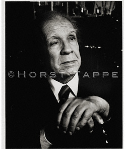 Borges, Jorge Luis · Rome, Italie, mars 1981 · BOR-002-01 © 2009 Fondation Horst Tappe