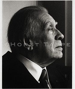 Borges, Jorge Luis · Rome, Italie, mars 1981 · BOR-003-01 © 2009 Fondation Horst Tappe