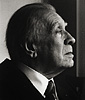 Borges, Jorge Luis · Rome, Italie, mars 1981 · BOR-003-01 ©  Fondation Horst Tappe