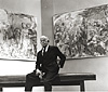 Kokoschka, Oskar · Tate Gallery, Londres, Royaume-Uni, 1962 · KOK-011 ©  Fondation Horst Tappe